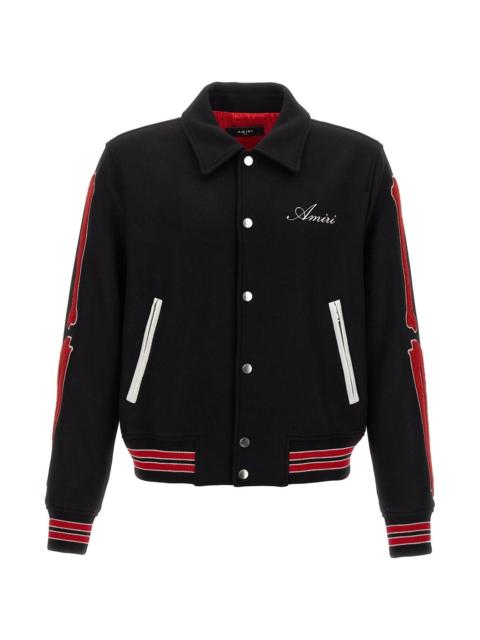 AMIRI Amiri Men 'Bones' Bomber Jacket