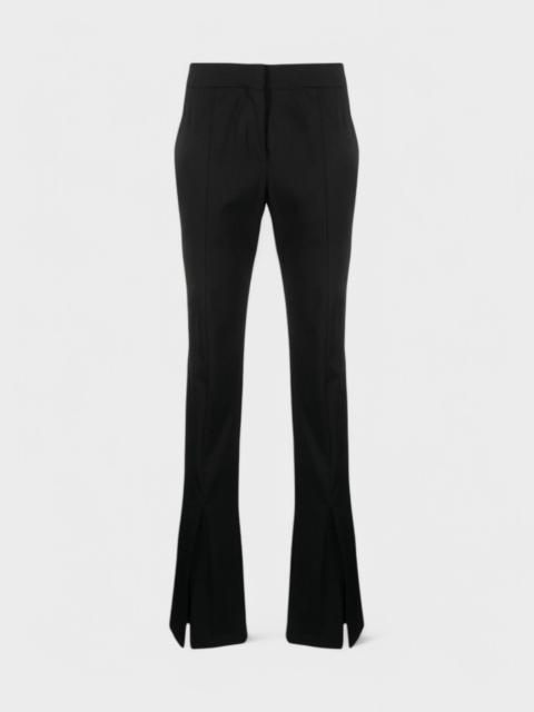 Off-White Off-White Wool Blend Basic Slim Pant Black