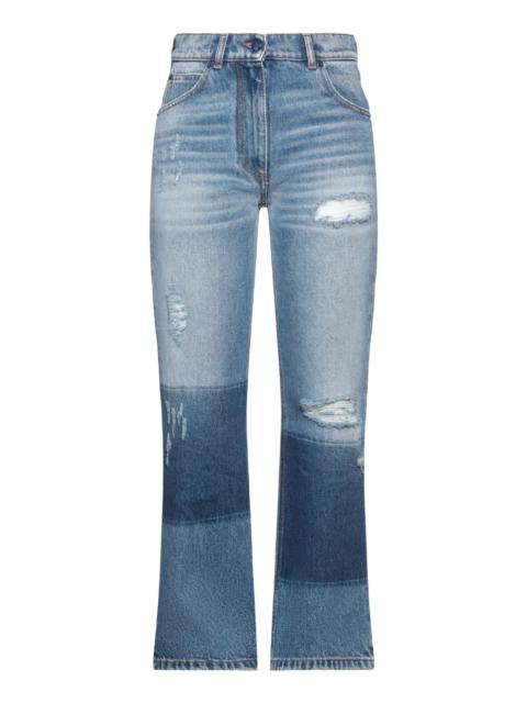 Moncler Blue Women's Denim Pants