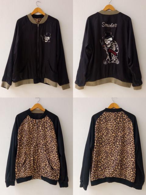 Other Designers Japanese Brand - ⚡SENDOFFER⚡Skull Work Rockabilly Reversible Rayon Jacket