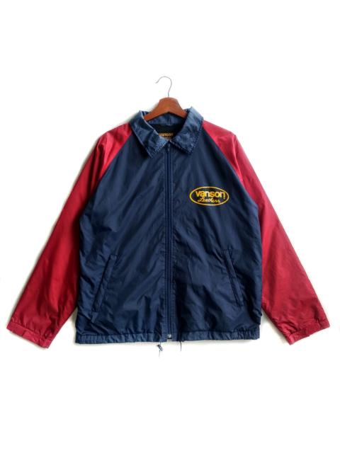 Other Designers Vanson Leathers - Vintage Vanson Leather Racing Windbreaker Jacket