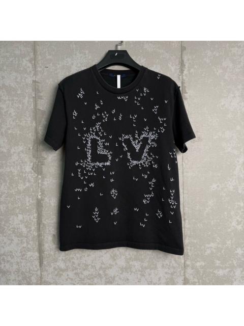 Louis Vuitton Louis Vuitton airplane logo short-sleeve T-shirt