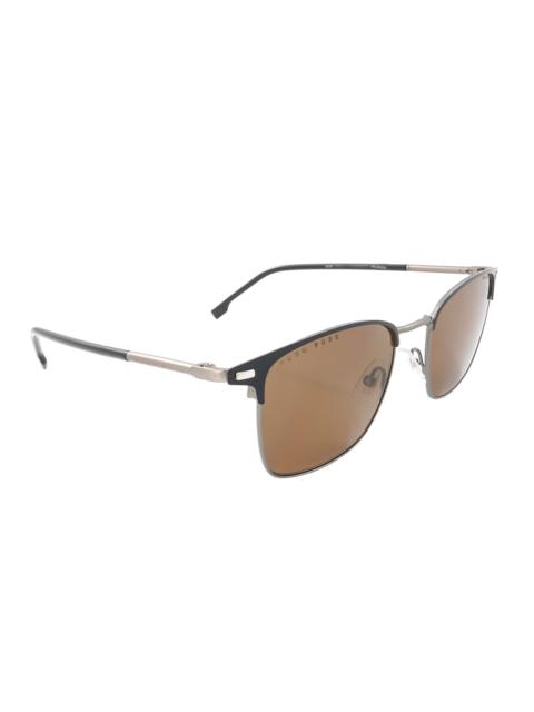 Other Designers Hugo Boss Polarized Bronze Square Men's Sunglasses BOSS 1122/U/S 0003/SP 53