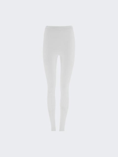 FERRAGAMO Compact Stretch Legging Optic White