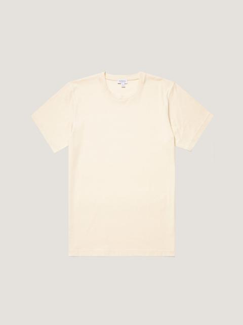 Sunspel Natural Riviera T‑Shirt
