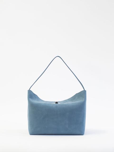 CHRISTOPHER ESBER Turnlock Suede Shoulder Bag