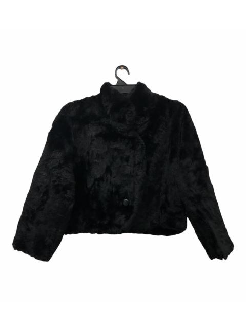 Other Designers Vintage Issey Miyake Forum Sporting Gear Faux Fur Short Coat