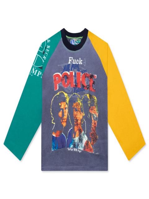 *Better With Age STINGER RAGLAN TEE - BLACK/MULTI