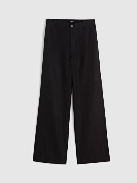 Madewell The Zoe Relaxed Straight Pant in 100% Linen