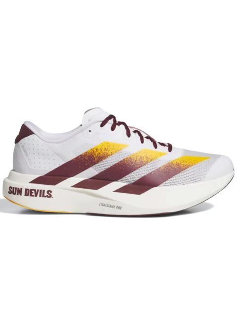 adidas Adidas | Ncaa x White Arizona ST Sun Devils Adizero EVO SL Shoes 'Cloud White / Team Maroon / Team C