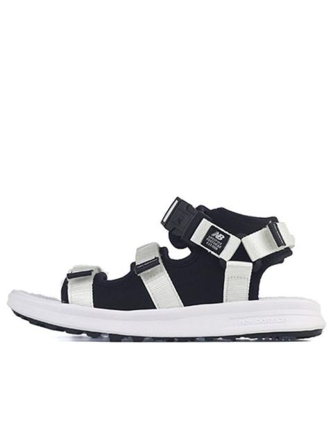 New Balance New Balance Open Toe Flat Heel Sports Unisex White Sandals SD750BW