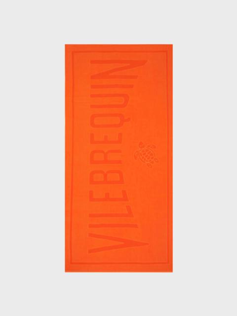 Vilebrequin SOLID ORGANIC COTTON BEACH TOWEL