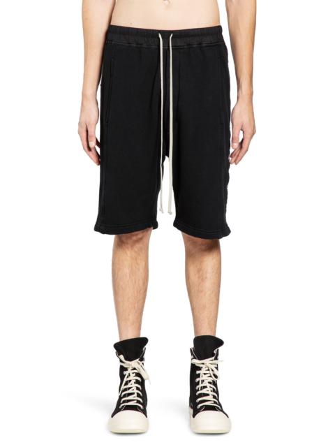 Rick Owens DRKSHDW Knee Length Cotton Shorts