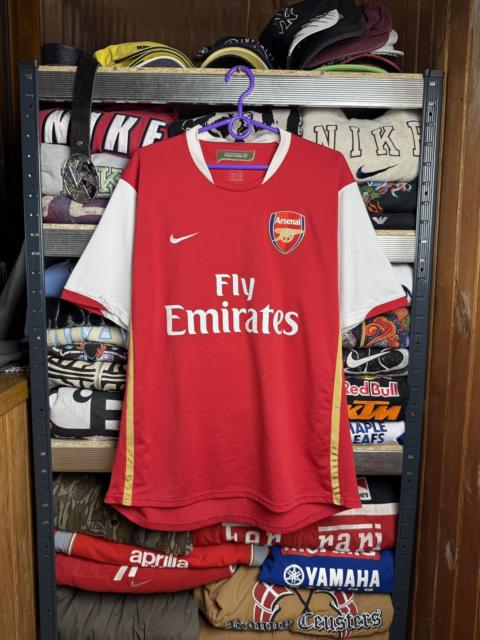 Other Designers VINTAGE NIKE ARSENAL FLY EMIRATES TEE SOCCER JERSEY 00s