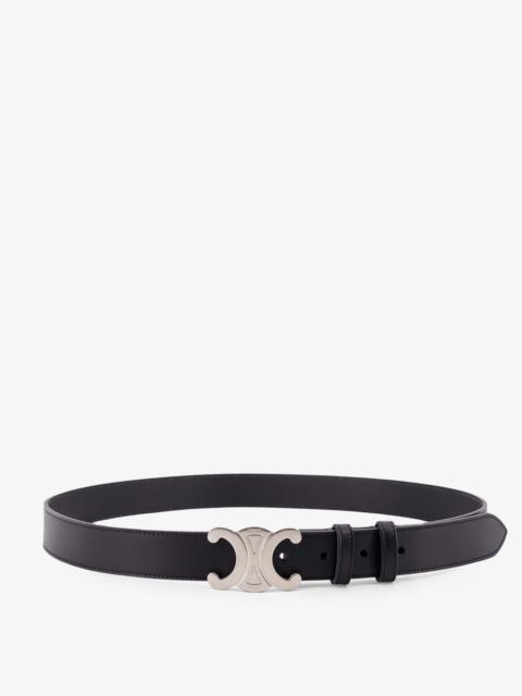 CELINE Celine Men Triomphe Leather Belt