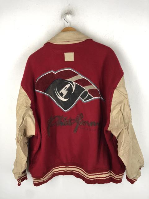 Other Designers Phat Farm - 🔥RARE VINTAGE FHAT FARM WOOL VARSITY BOMBER JACKET