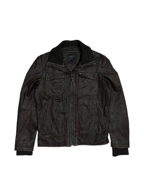 Other Designers Genuine Leather - Japanese Brand Lambskin Bike Jacket