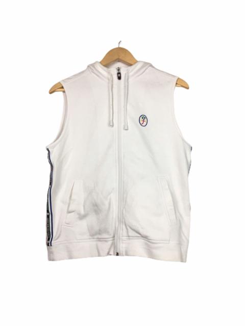 Other Designers Vintage - Jean Charles de Castelbajac Sport Zip Up Sleeveless Hoodie