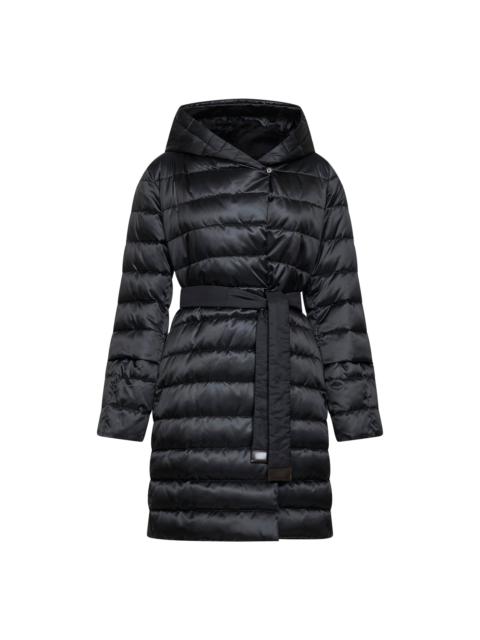 Other Designers Max Mara The Cube Women Black Novef Reversible Hooded Down Jacket