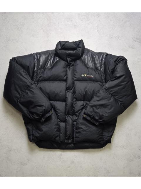 Other Designers Vintage 2in1 Chevignon Togs Unlimited Black Down Jacket Vest