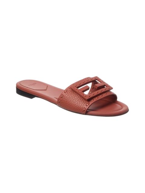 FENDI FENDI FF Baguette Leather Sandal