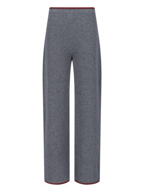 GUCCI RIBBED SPORTS PANTS