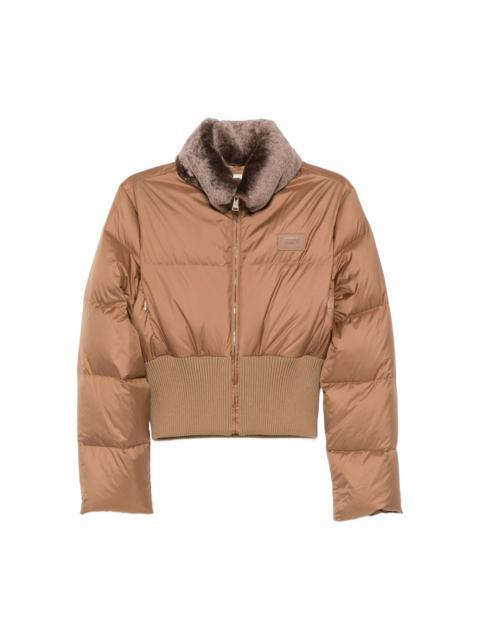 FENDI Fendi Brown Jackets - Puffer Jackets Women