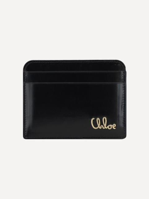Chloé Logoed Card Horder