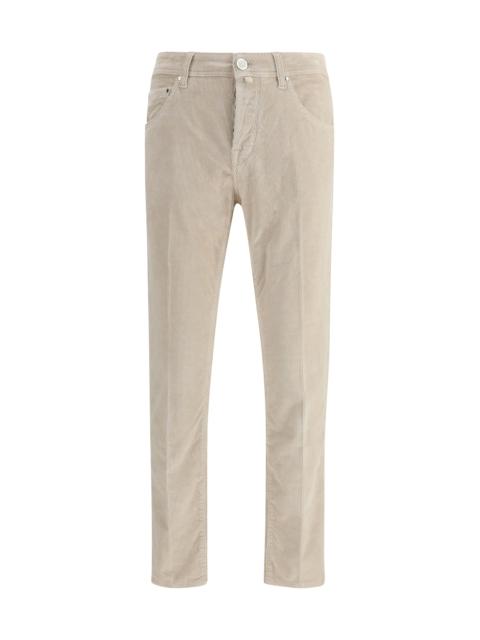 Other Designers JACOB COHEN - Jacob Cohen Men Pant5 Pkt Slim Cropped/Carrot Scott Tr