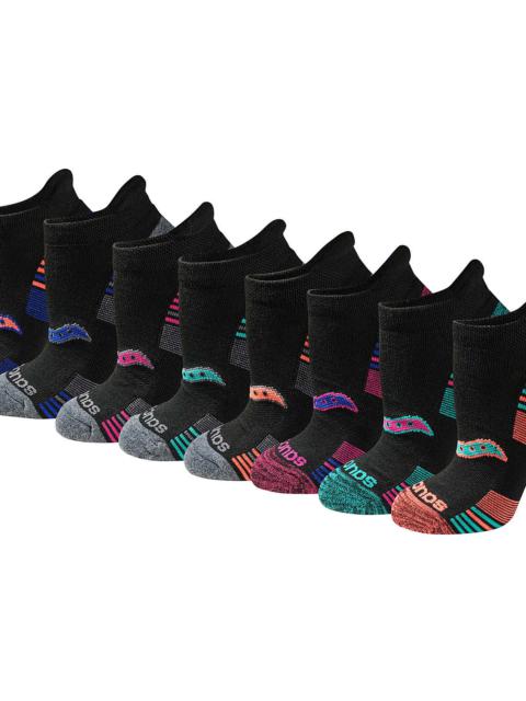 Saucony Glory Performance No Show Tab 8-Pack Socks