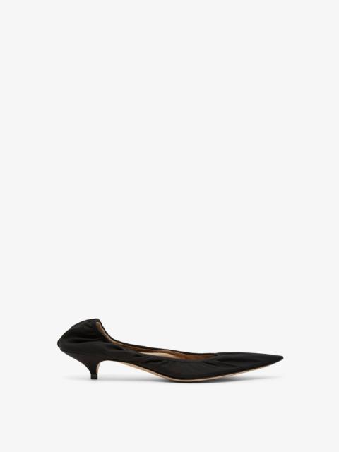 The Row Liisa black kitten pumps