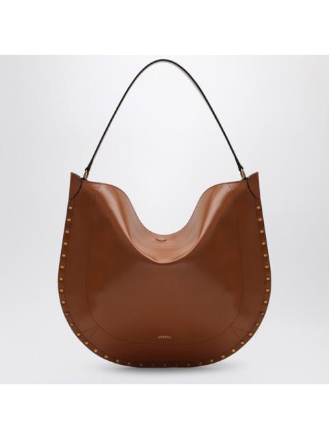 Isabel Marant Oskan Soft Cognac-Coloured Hobo Bag Women