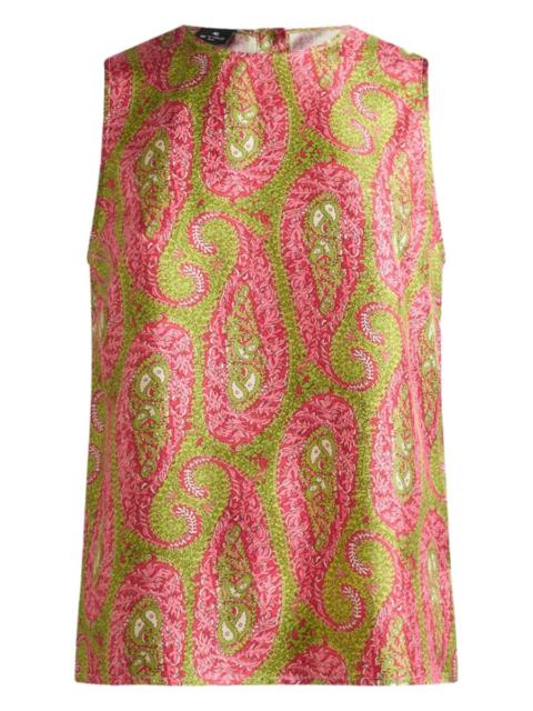 Etro Etro Women Paisley Foliage Pattern Top