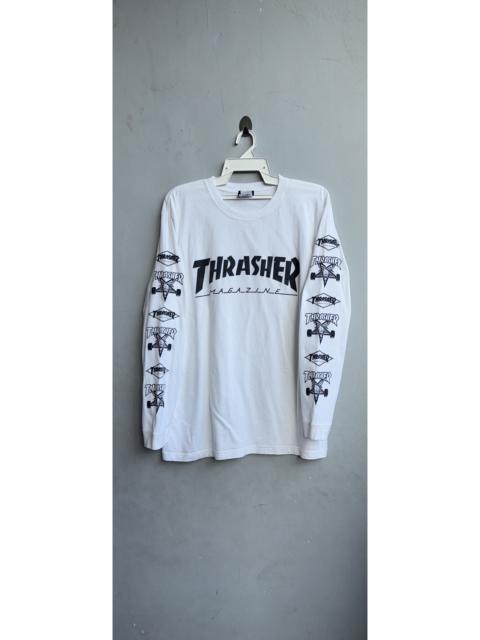 Thrasher Skateboard Magazine Long Sleeve Tshirt