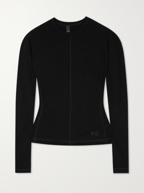 Y-3 + Y-3 Organic Cotton-jersey Sweater