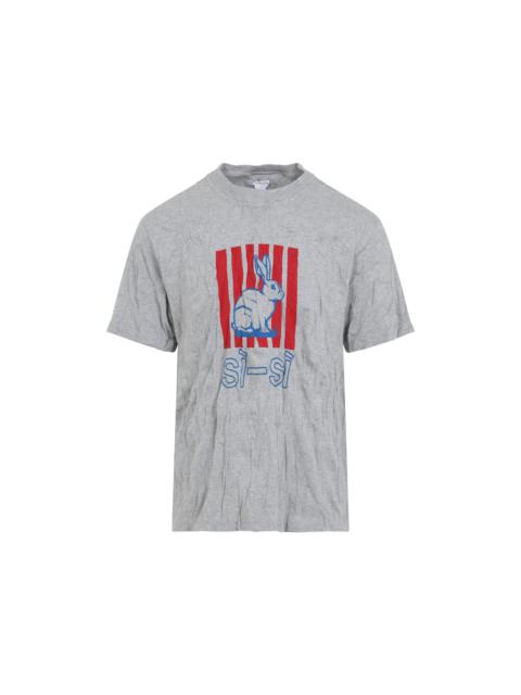 Bottega Veneta Bottega Veneta Crushed Cotton Si-Si T-Shirt Men