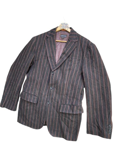 Other Designers Designer - Vintage Yoshiyuki Konishi Stripe Design Blazer Jacket Japan