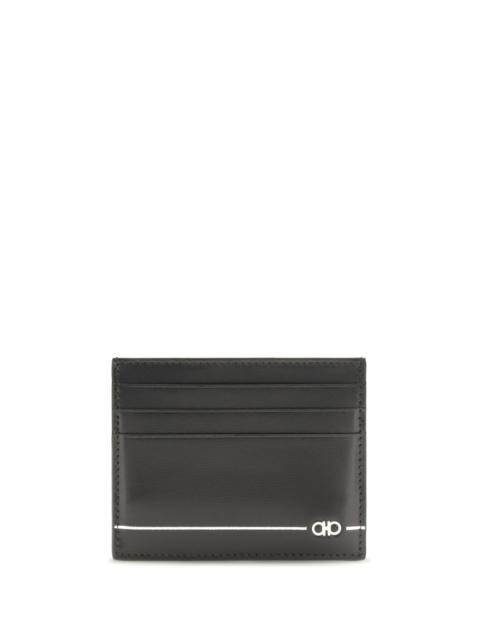 FERRAGAMO Ferragamo Men Leather Card Holder