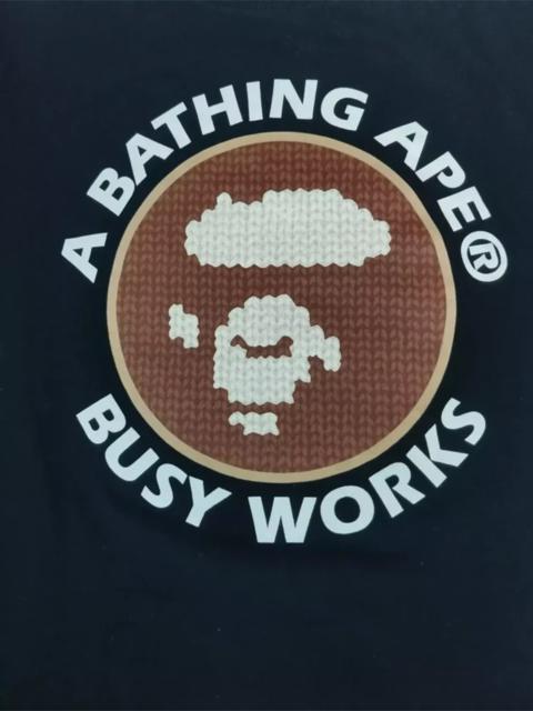 A BATHING APE® Vintage A Bathing Ape Bape Busy Works Nigo Big Head