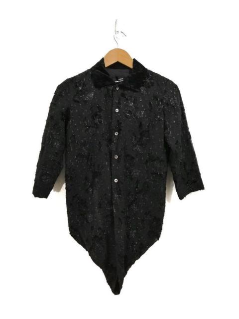 Comme Des Garçons Vintage AD99 Tricot Comme Des Garçons Buttons Shirt Floral