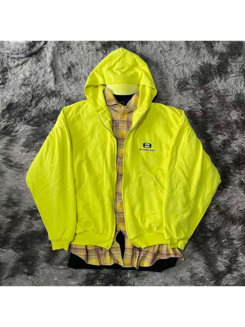 BALENCIAGA Balenciaga Unity Sports Icon layered oversized hoodie