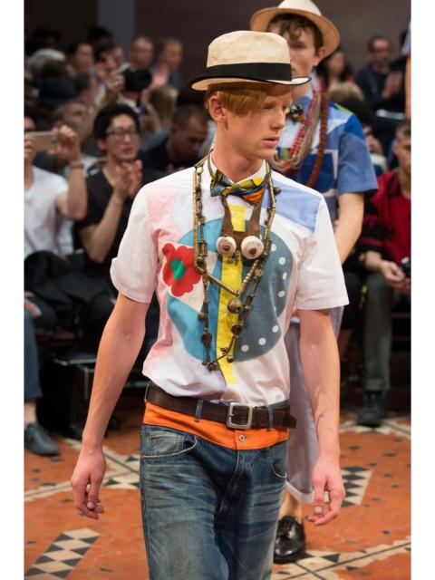 Junya Watanabe MAN Junya Watanabe S/S’16 Patchwork Shirt