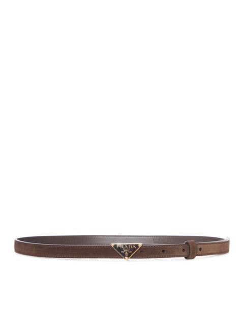 Prada Prada Women Suede Belt
