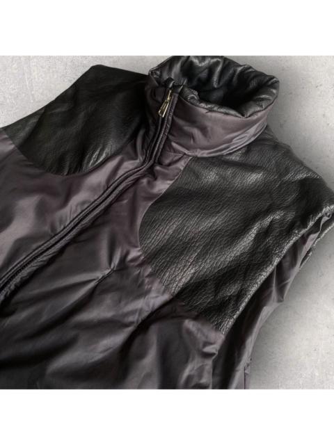 NUMBER (N)INE N (N) FW08 Deer Leather Panel Down Vest