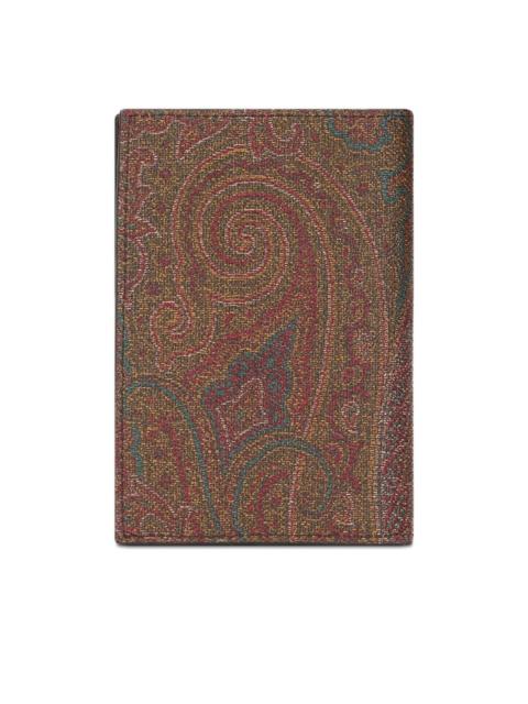 Etro Arnica paisley passport case