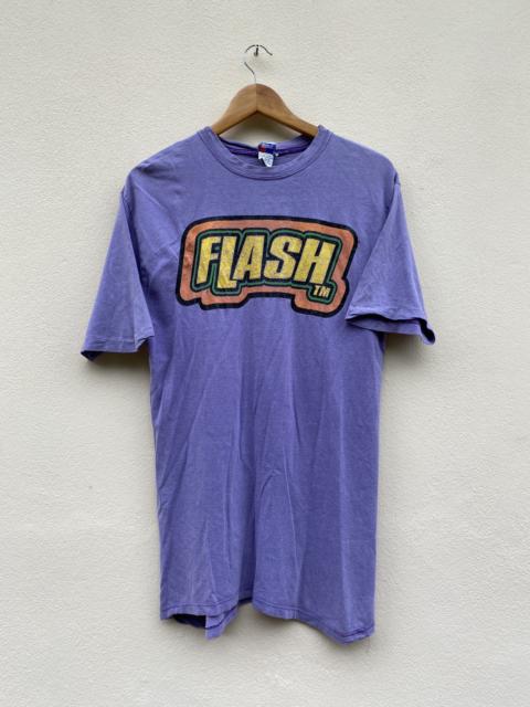 Other Designers Vintage - Vintage 90s FLASH Streetwear Skateboard OG Logo Tees