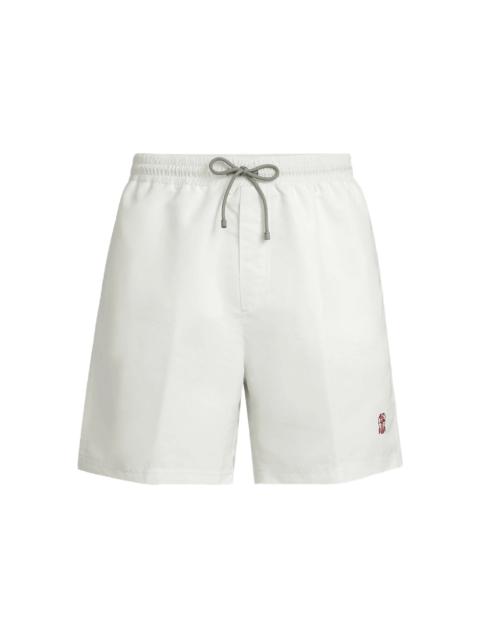 Brunello Cucinelli Brunello Cucinelli White Beachwear - Swim Shorts Men