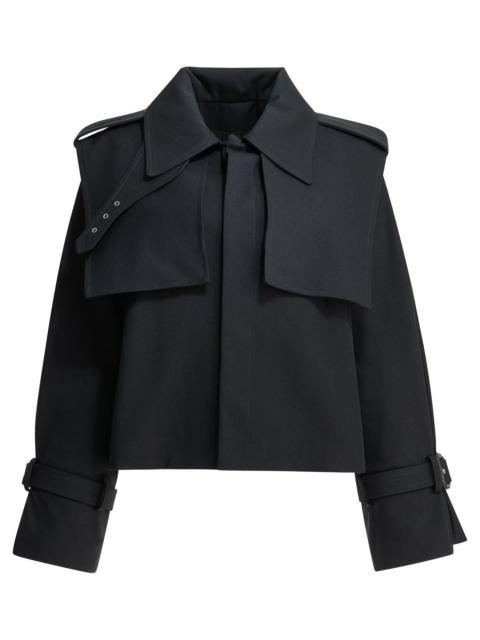 CELINE Celine Wool Cotton Jacket Blue Women
