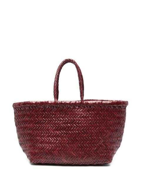 DRAGON DIFFUSION Dragon Diffusion Women Bamboo Triple Jump Small Basket Bag