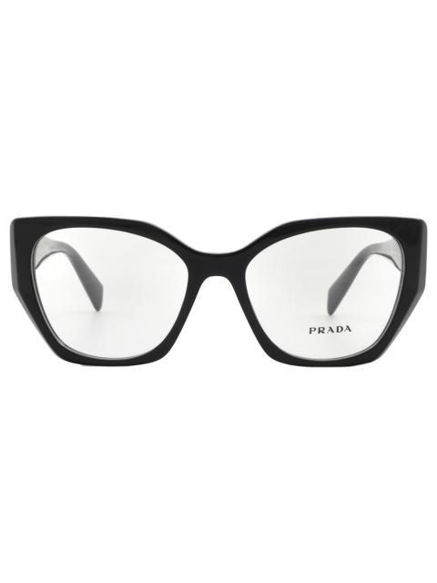 Prada Open Box - Prada Demo Butterfly Ladies Eyeglasses PR 18WV 1AB1O1 54